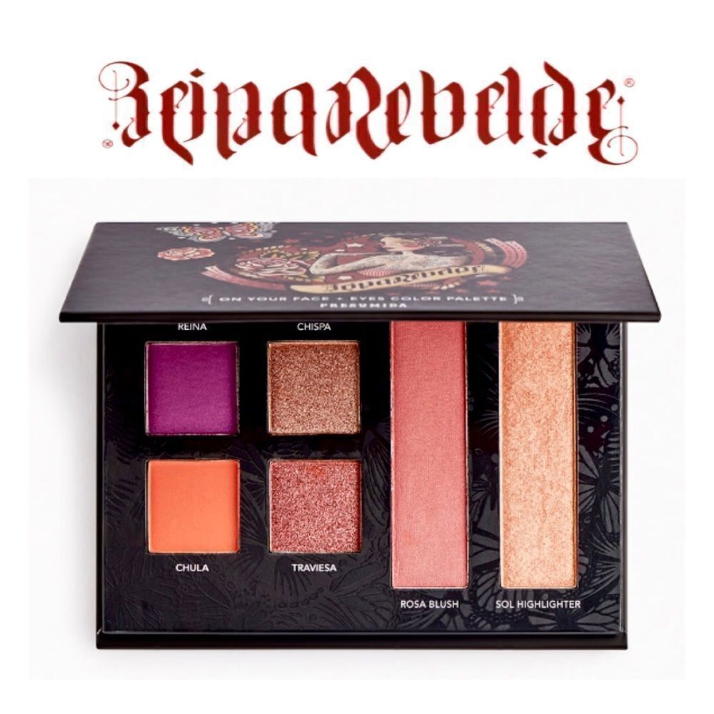 Reina Rebelde On Your Face + Eyes Palette (Presumida)